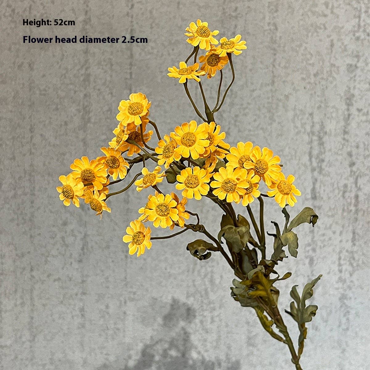 Autumn Long Stem Daisy Artificial Flower Bouquet_CWMM6510