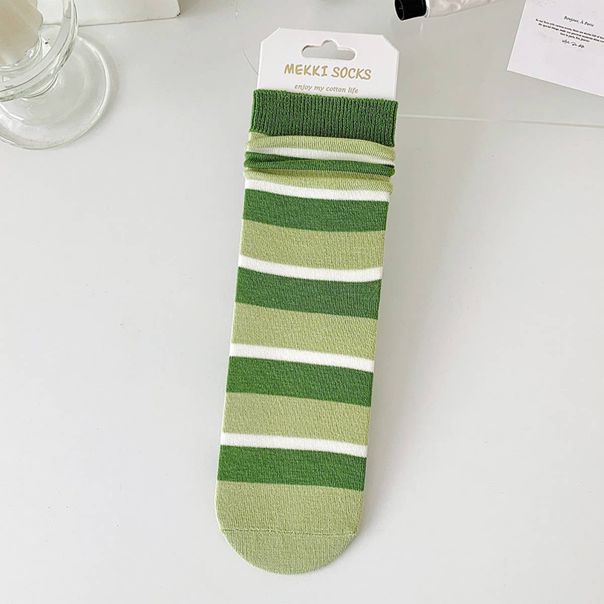 WOMEN'S SPRING AND SUMMER THIN LONG SOCKS