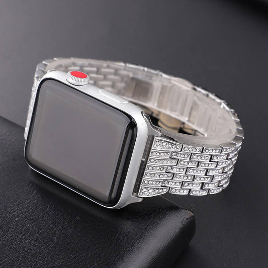 APPLE WATCH9 BEADED DIAMOND STRAP_CWWW0051