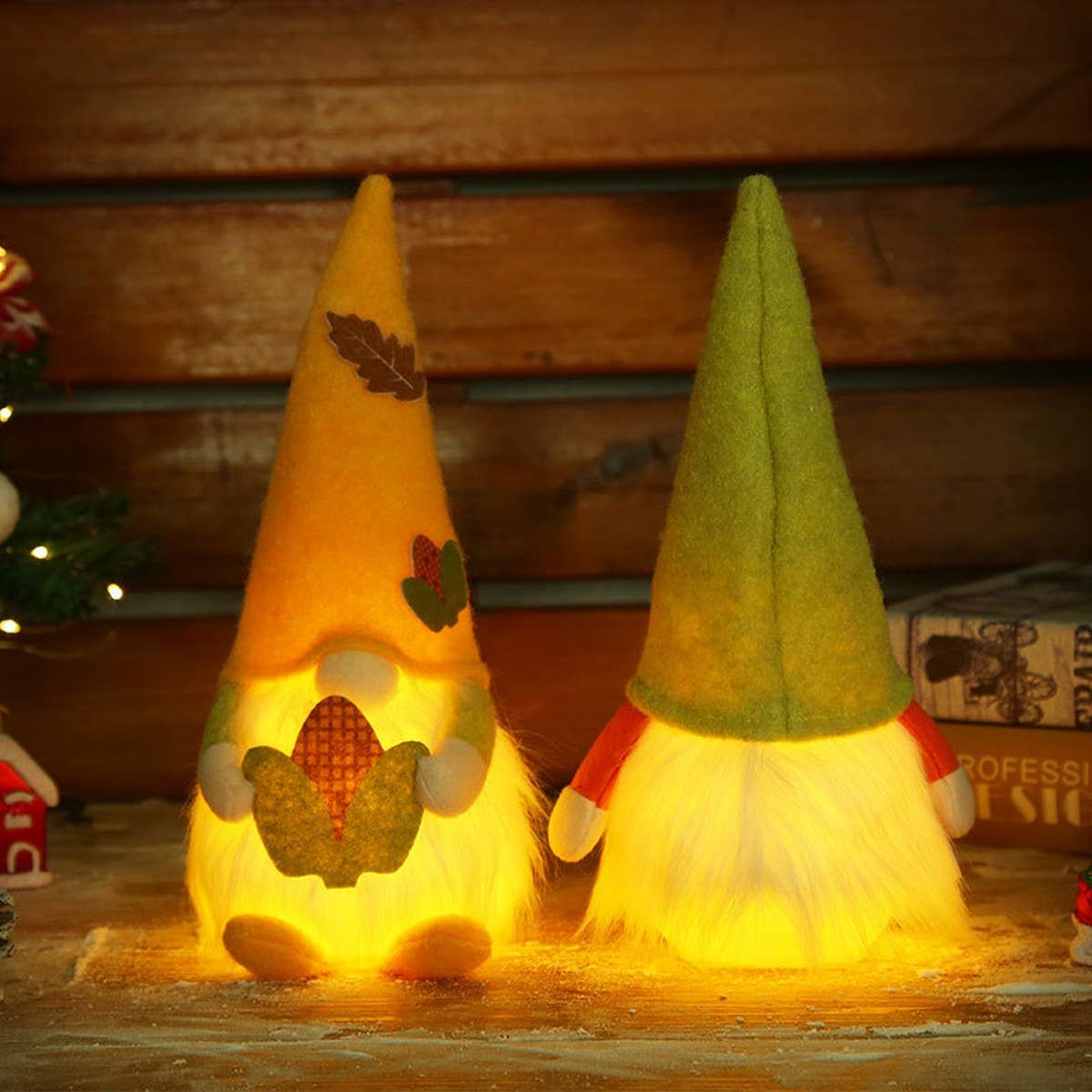 CWMM9351_HARVEST FESTIVAL LUMINOUS PLUSH DOLL ORNAMENTS