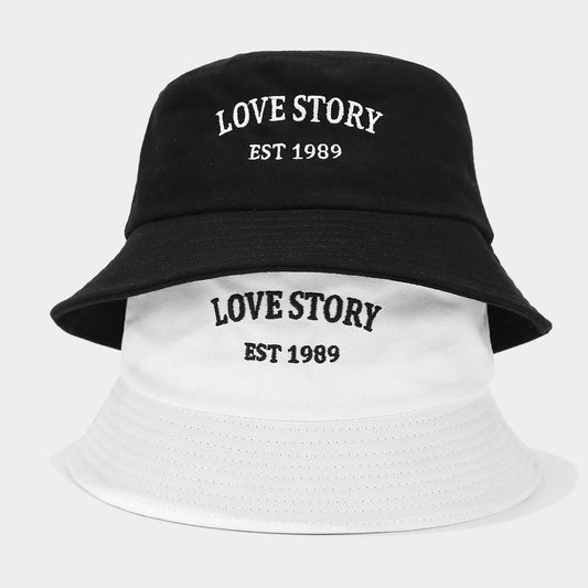 OUTDOOR LETTER EMBROIDERED BUCKET HAT_CWAH1633