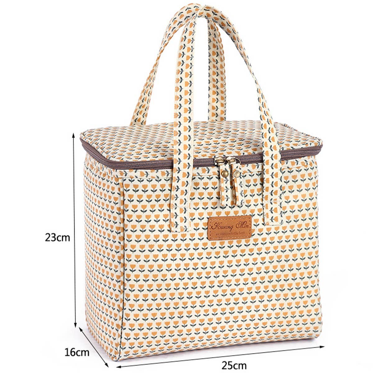 HANDBAG LARGE CAPACITY CANVAS INSULATED BAG_CWAB1722