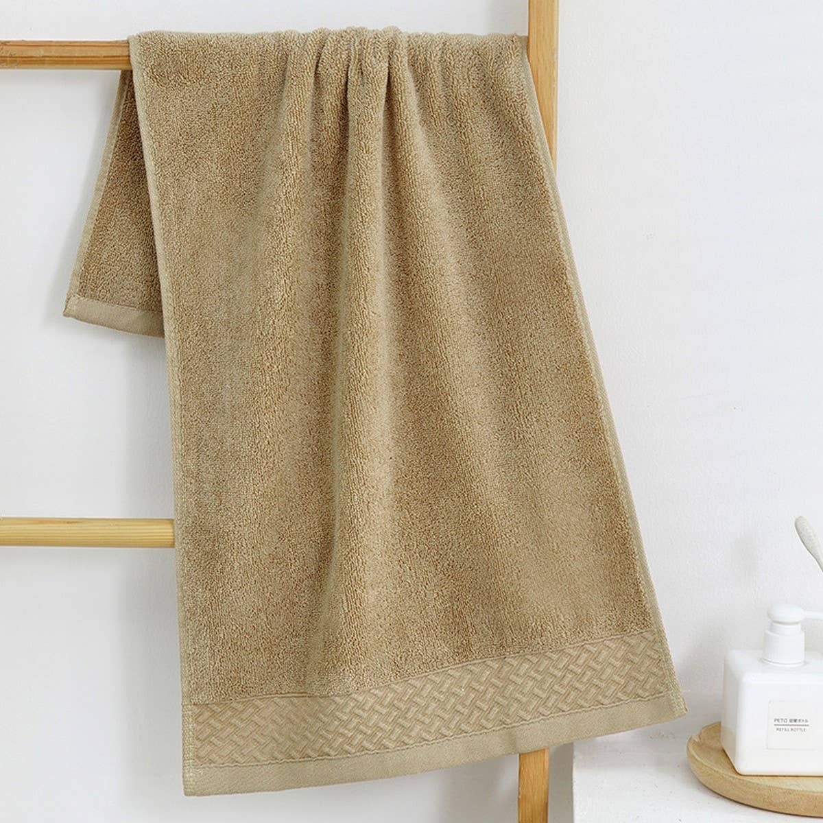 SOLID COLOR COTTON ADULT EXTRA THICK BATH TOWEL_CWMM2309