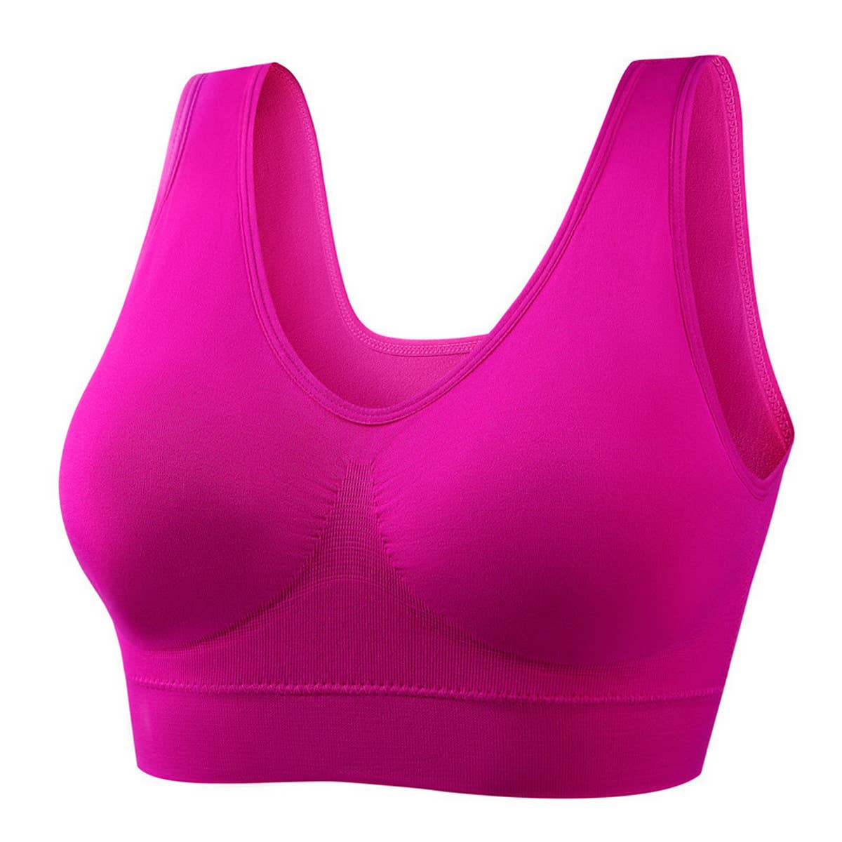 PLUS SIZE ZERO-RESTRICTION SPORTS BRA_CWMU0302