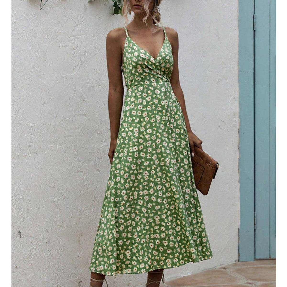 Little Daisy camisole print dress_CWDMD1510