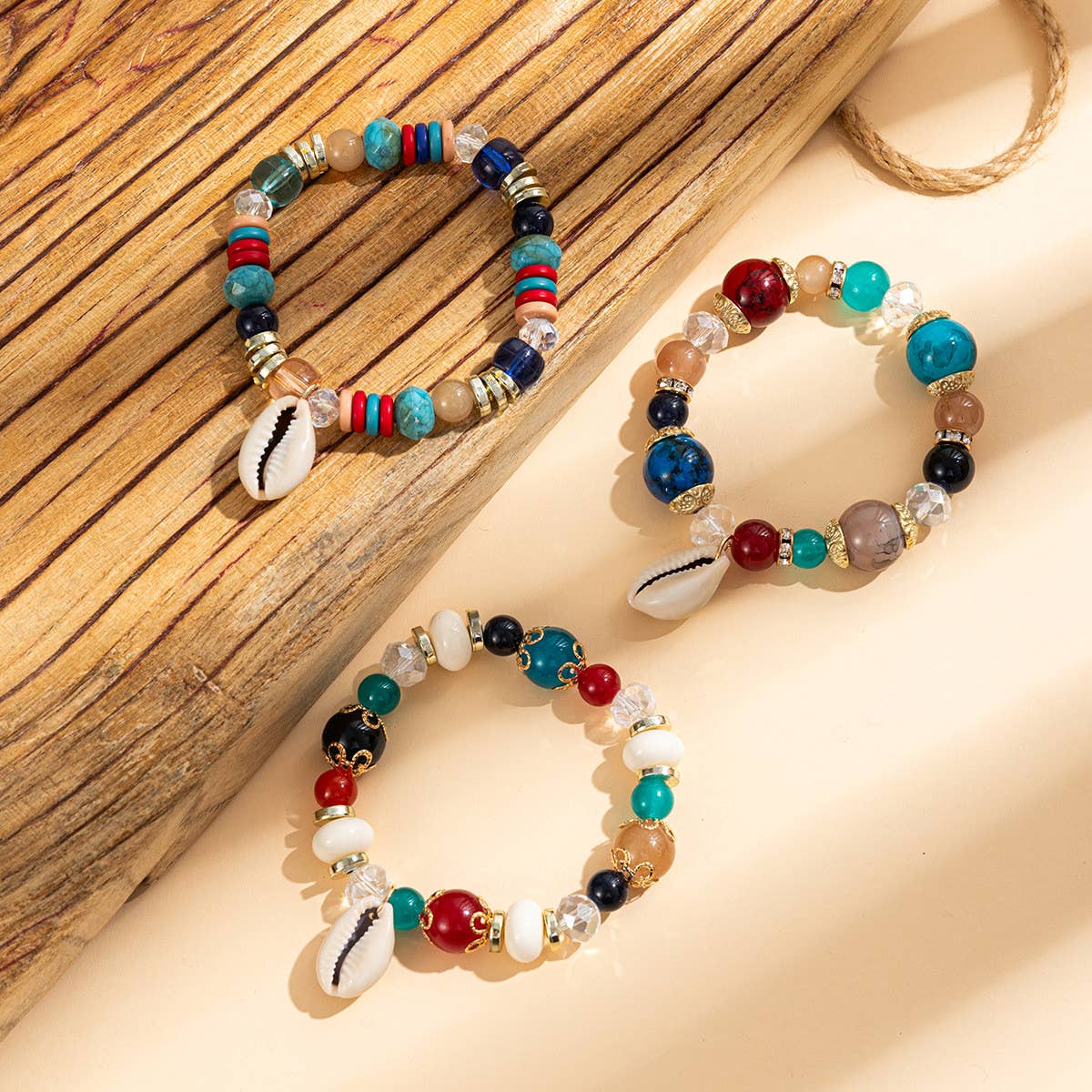 DIAMOND LAYERED BOHEMIAN BRACELET