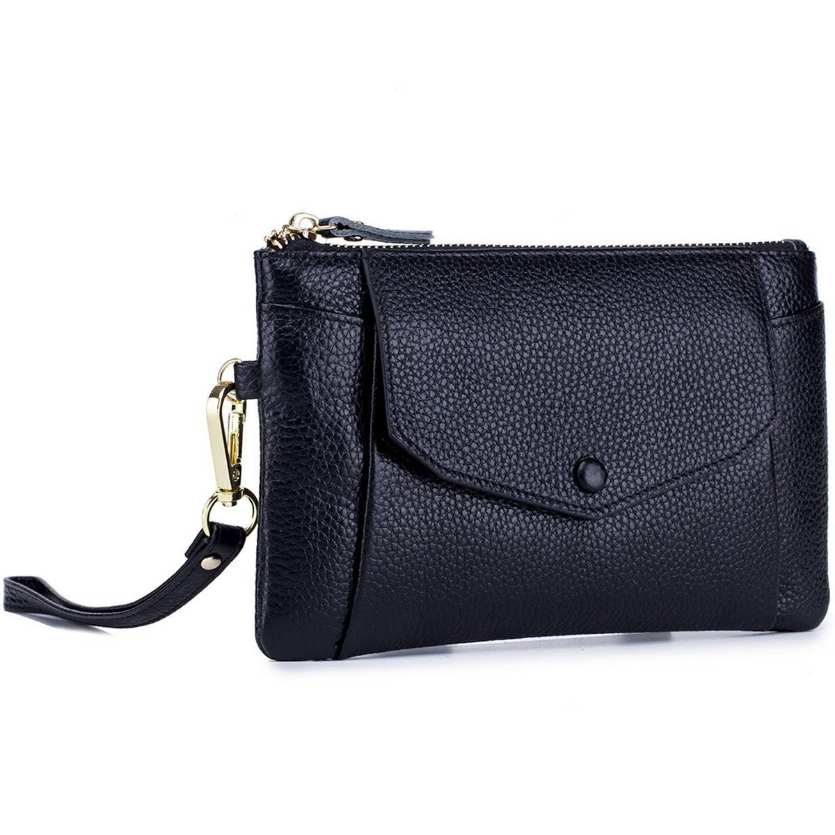 ULTRATHIN LONG LARGE CAPACITY CLUTCH LEATHER WALLET_CWAB3747