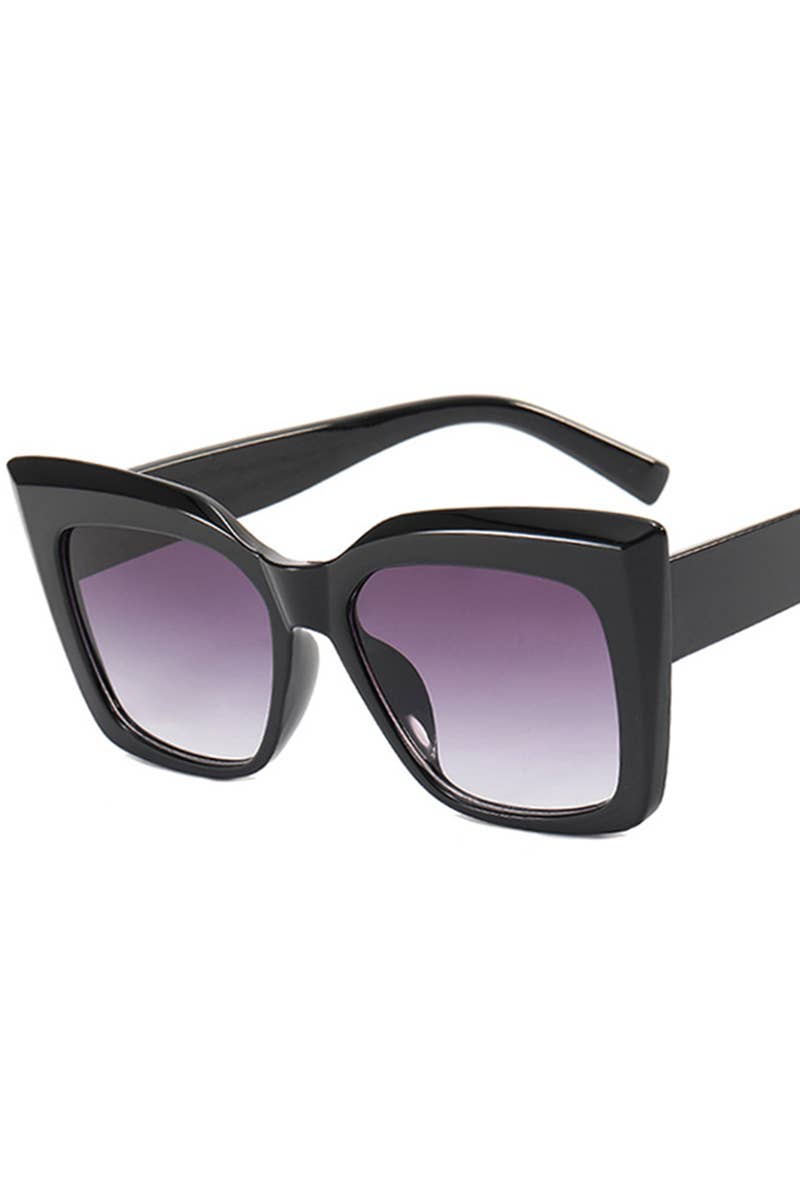 CATS EYE BIG FRAME SUNGLASSES_CWASG0129