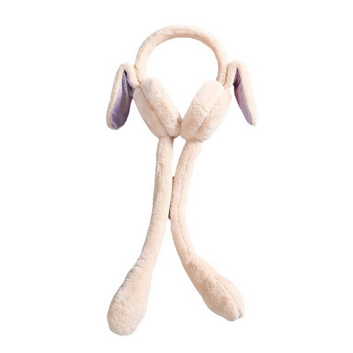 CHILDREN COLD-PROOF RABBIT EARMUFFS