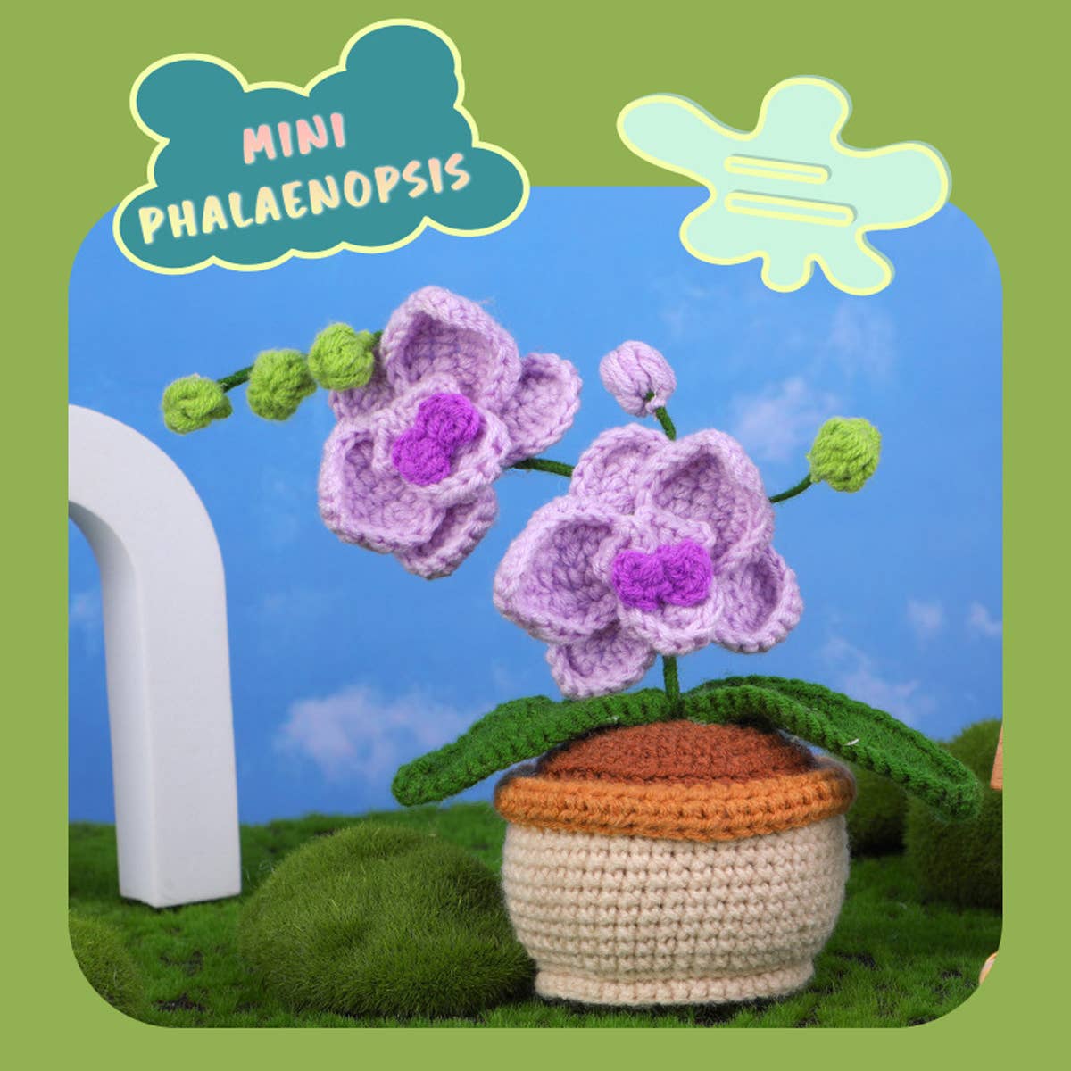 HANDMADE FLOWER DOLL DIY MATERIAL PACKAGE