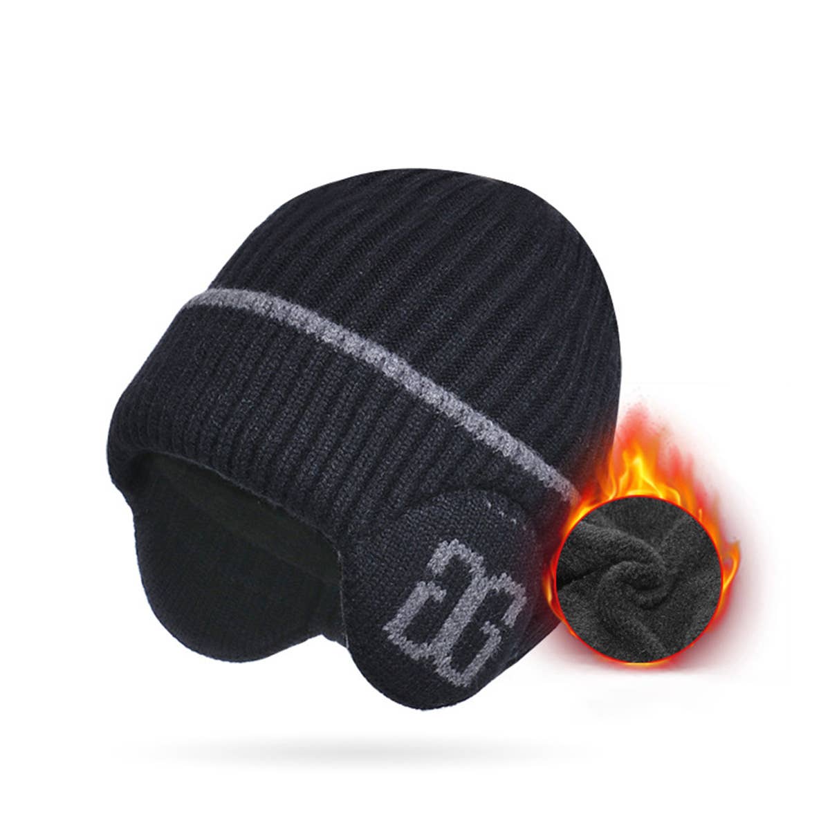 VERSATILE FLEECE COLD-PROOF EARMUFFS CAP HAT