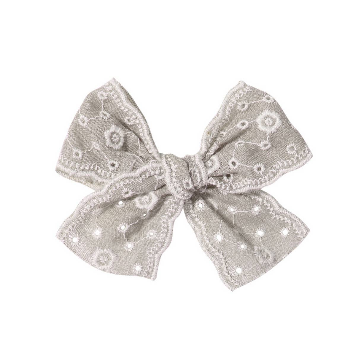 2024 NEW CHILDREN'S SOLID COLOR LACE BOW HAIRPIN_CWAHA2397
