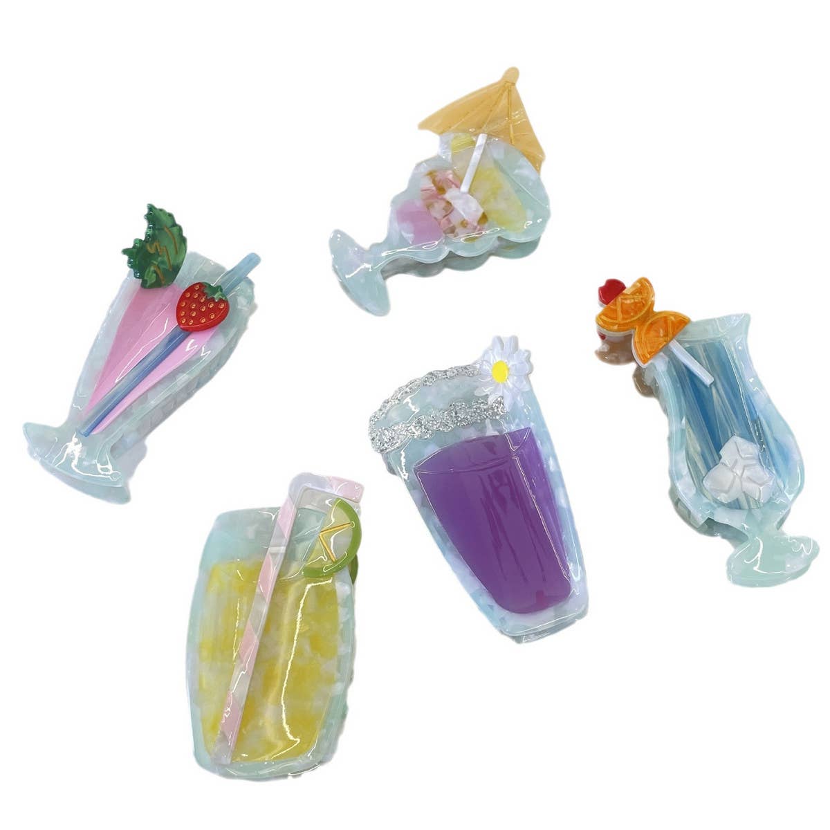 NEW CUTE JUICE COLOR GRABBER HAIRPIN_CWAHA0962
