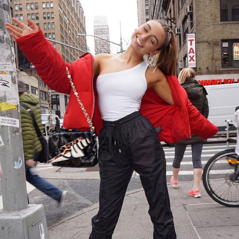 SLIM-FIT JUMPSUIT WITH ANTICLINAL COLLAR