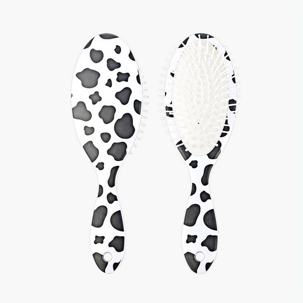 DUAL-PURPOSE CUTE CARTOON COW OVAL COMB