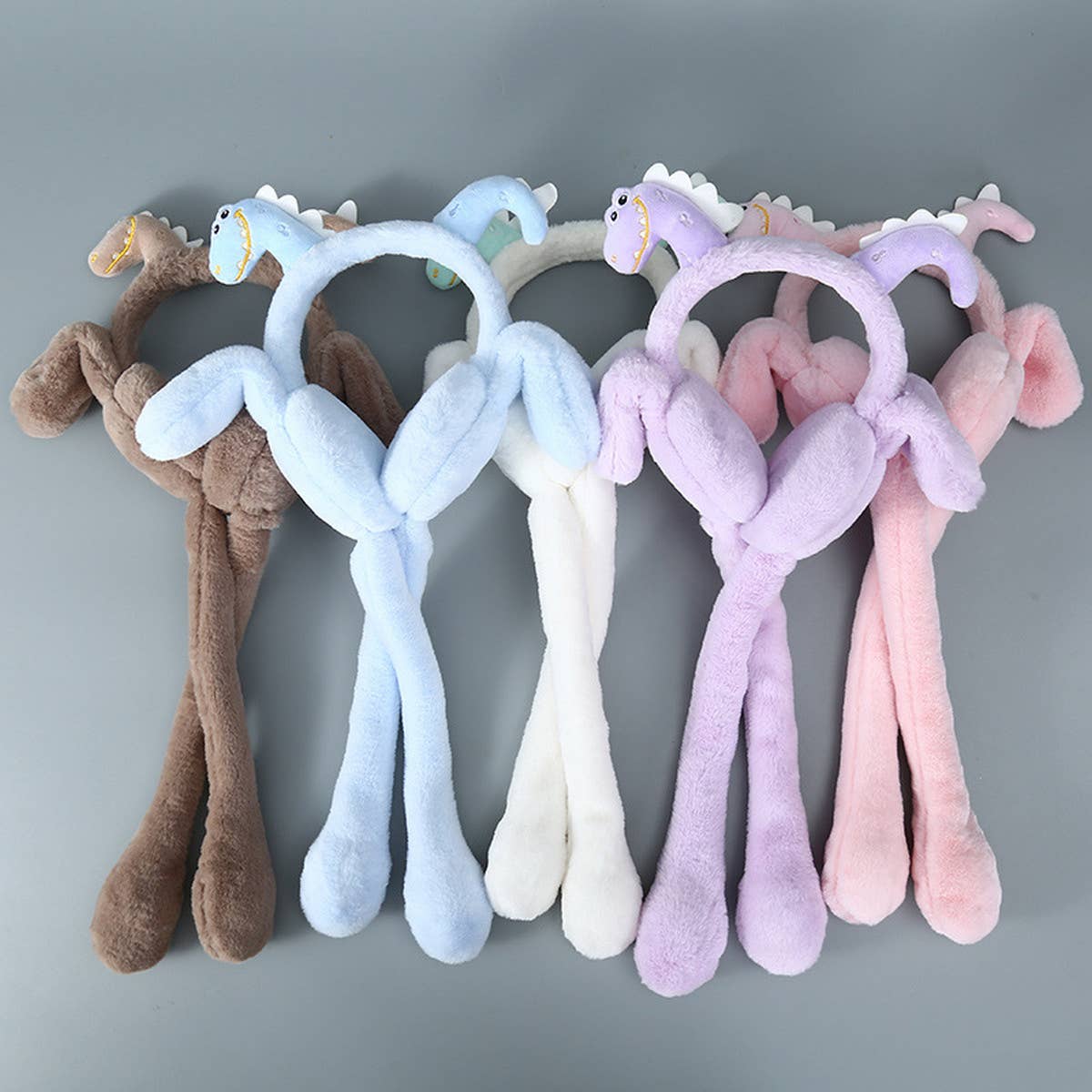 NEW WARM DINOSAUR EARMUFFS_CWMM1419