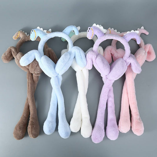 NEW WARM DINOSAUR EARMUFFS_CWMM1419