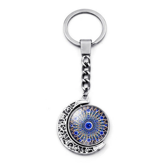 DEVIL'S EYE KEYCHAIN PENDANT