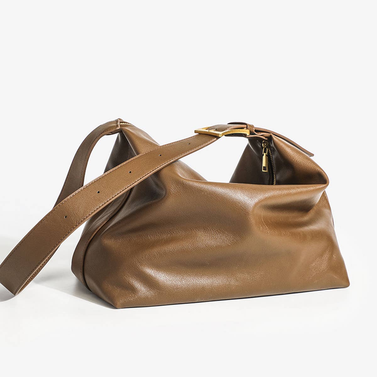 STYLISH AND SIMPLE SOFT LEATHER HAND TOTE BAG_CWAB1896