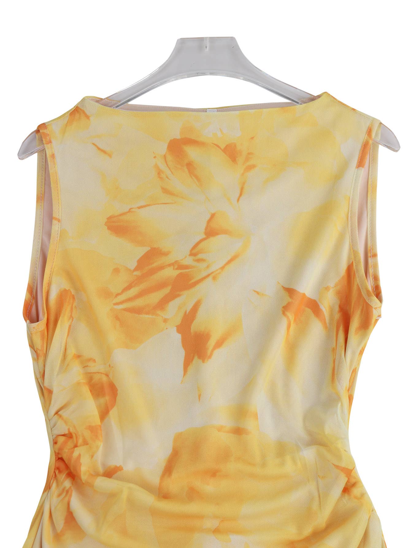 Stylish French retro sleeveless hip-hugging dress