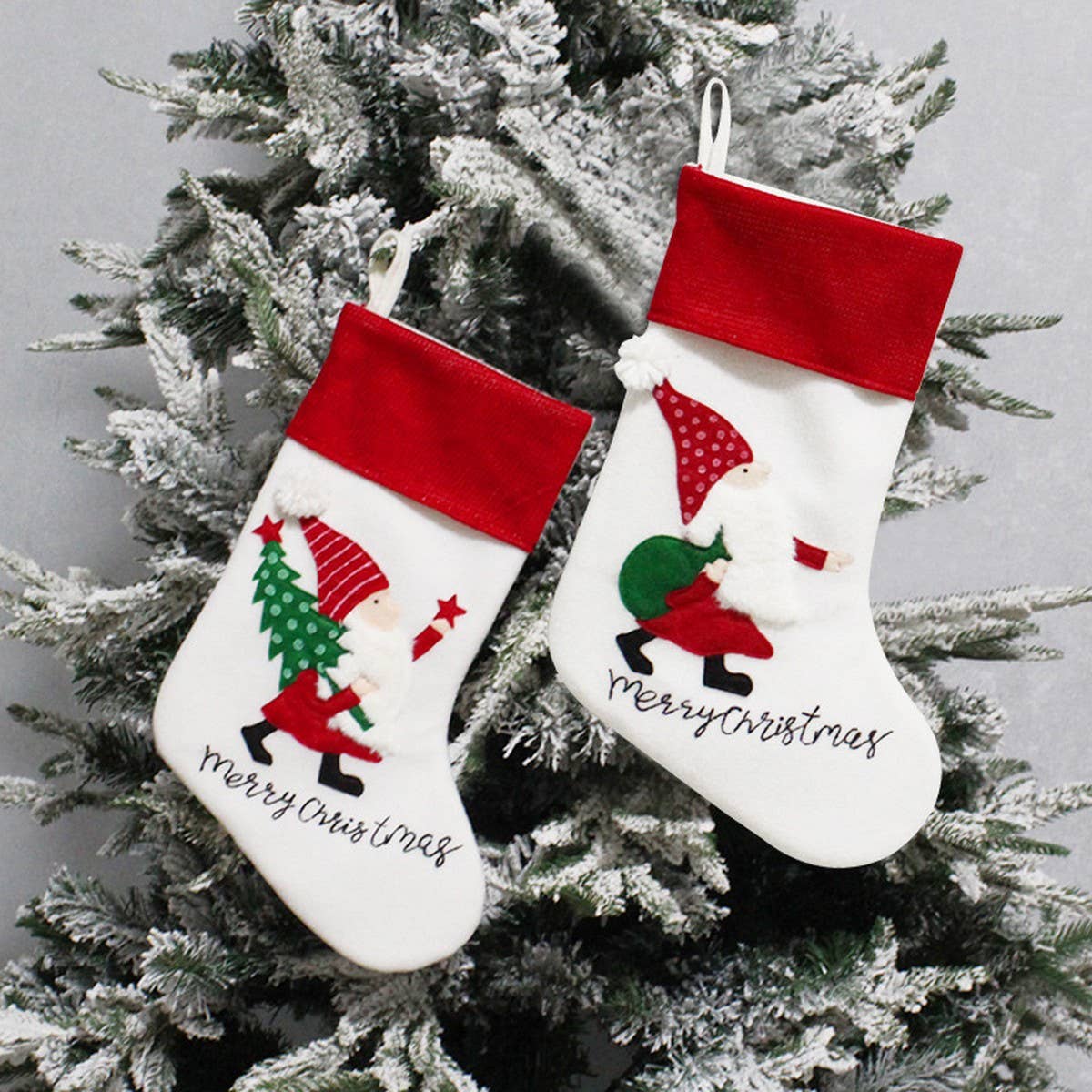 CHRISTMAS SOCKS CHILDREN GIFT BAG CANDY BAG