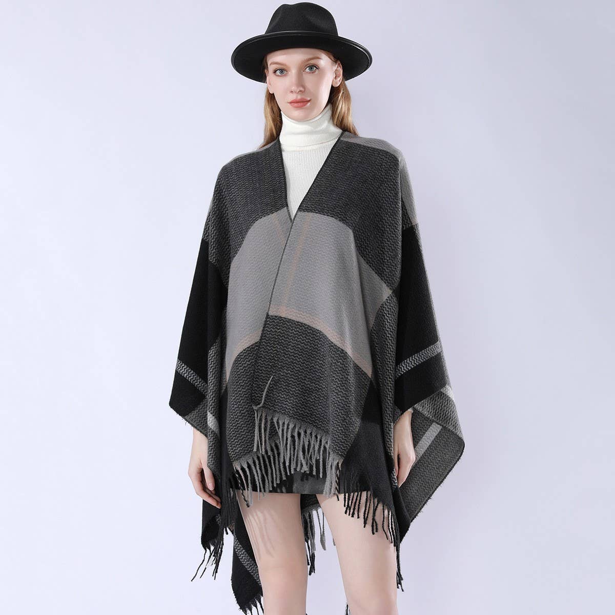NEW FASHION ALL-MATCH CLOAK SHAWL WARM AND THICK