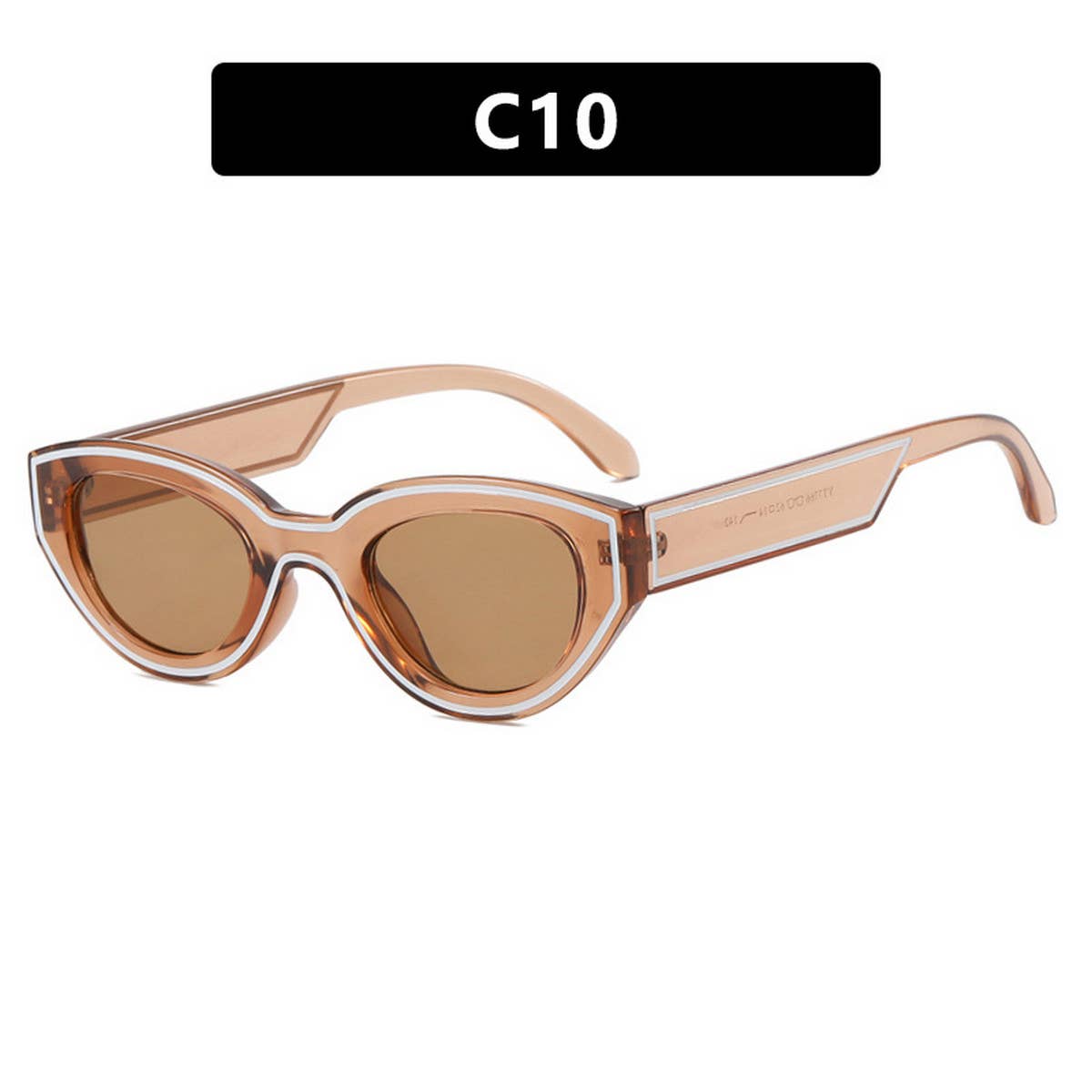 2024 NEW RETRO DOT PAINT CAT EYE SUNGLASSES_CWASG0313