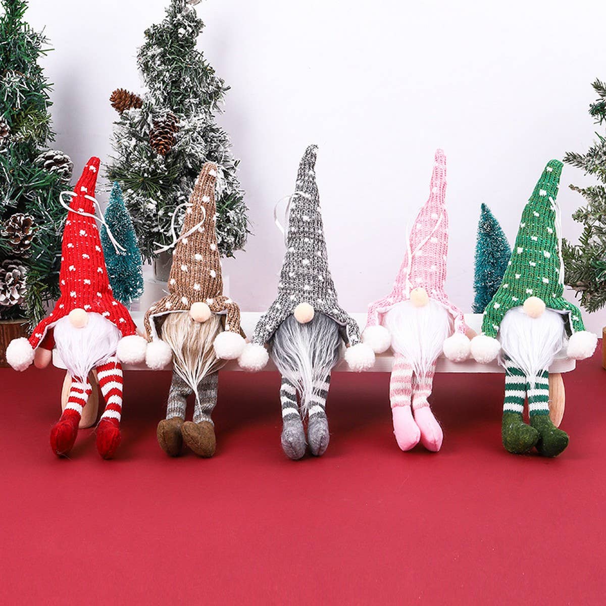 CHRISTMAS DECORATION FOREST OLD MAN FIGURINE