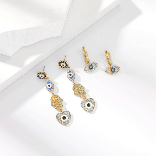 NEW FASHION DAILY ALL-MATCH DEVIL EYE EARRINGS