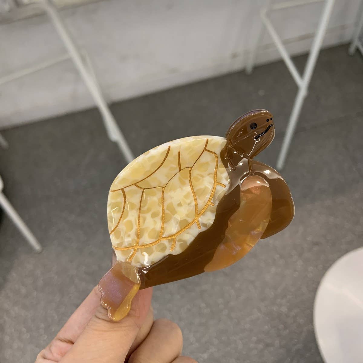 Ocean Series Turtle Hair Claw - Cute Shell Clip_CWASC1589