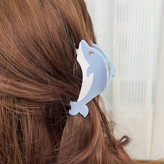 DOPAMINE DIAMOND DOLPHIN GIRLY HAIRPIN_CWAHA1588