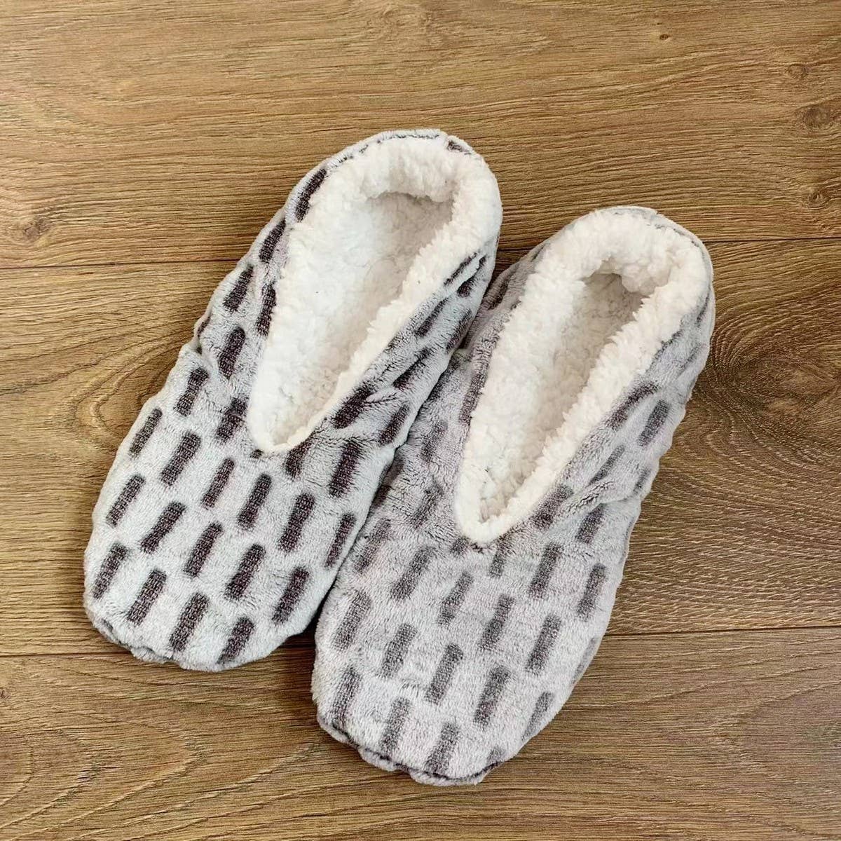 ADULT MEN'S INDOOR HOME SHOES THICKENED VELVET_CWMS1186