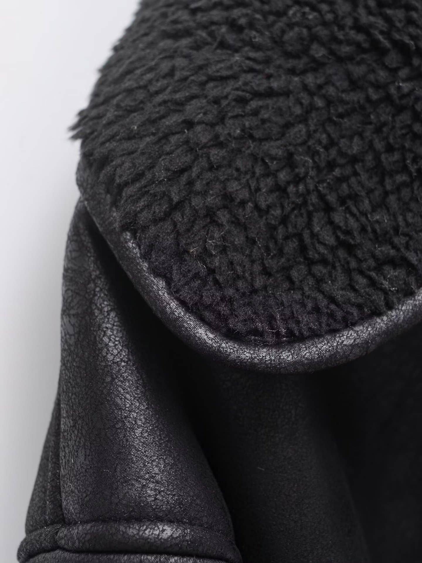 Fashionable casual single-breasted lapel coat