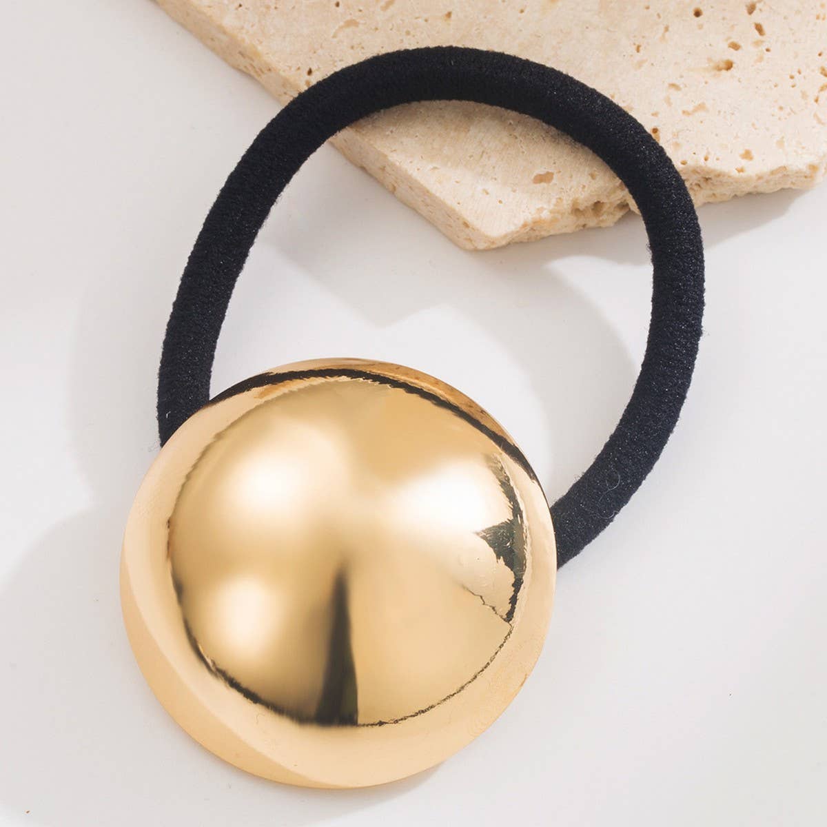 Minimalist Geometric Low Ponytail Hair Tie