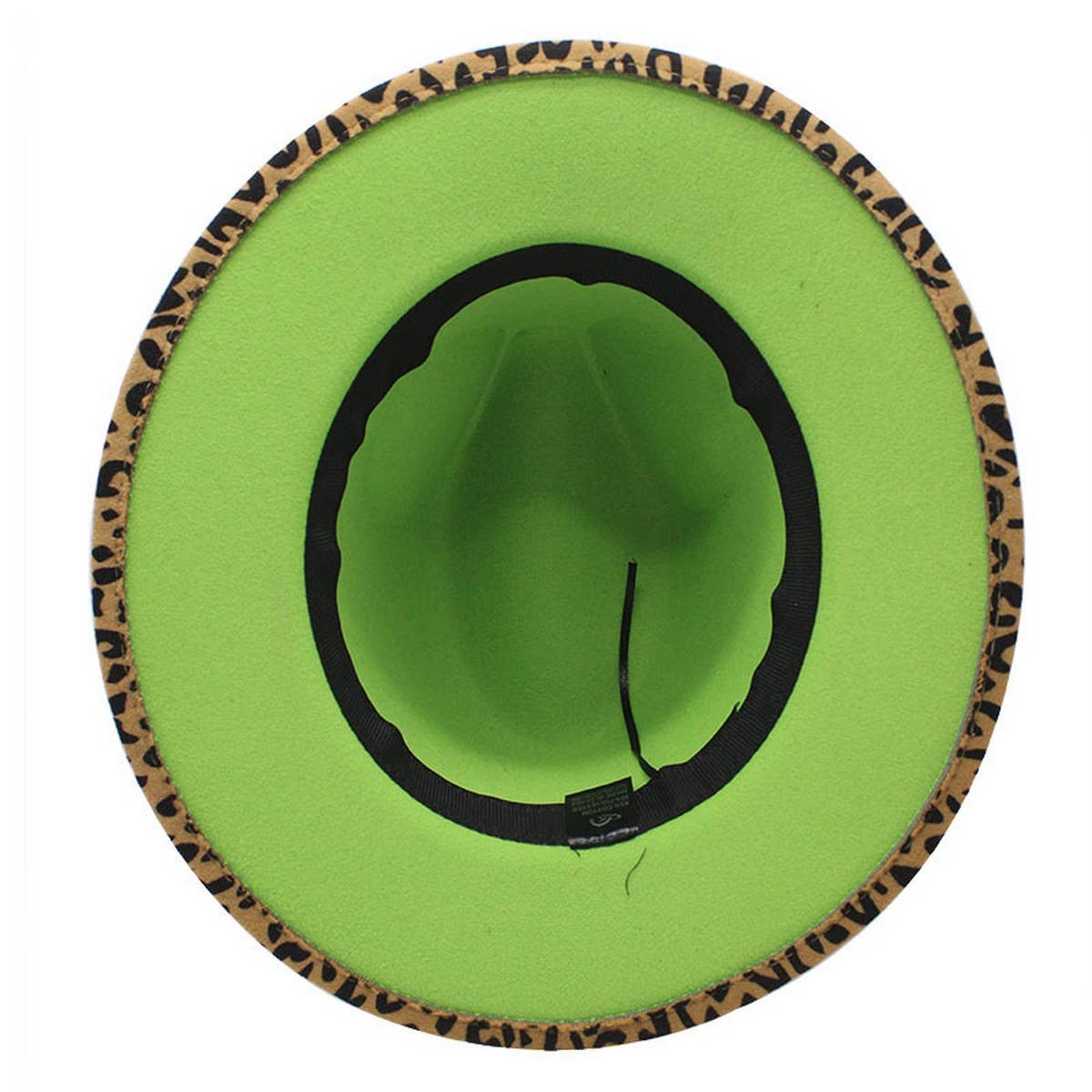 DOUBLE-SIDED LEOPARD PRINT WOOL JAZZ HAT_CWAH2561