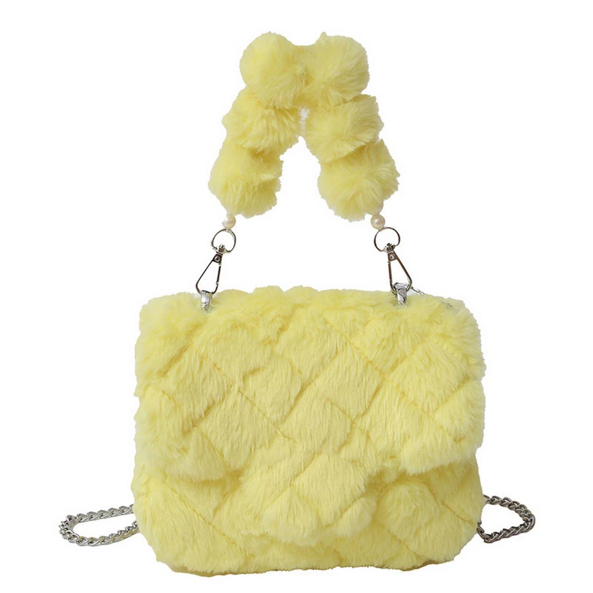 Fluffy Shearling Shoulder Bag Women Handbag_CUAB00608