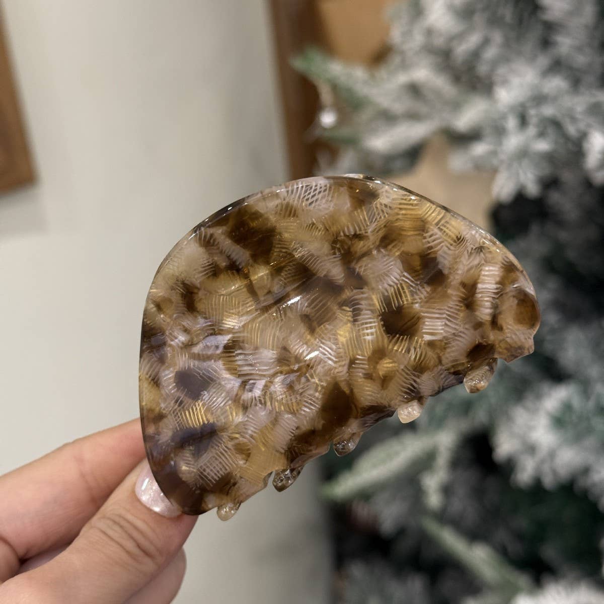 CWAHA4555_NEW LIGHT LUXURY CANDY COLOR SEMI-CIRCULAR HAIRPIN