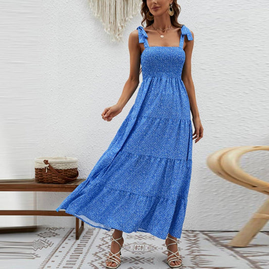 Strapless strapless long dress