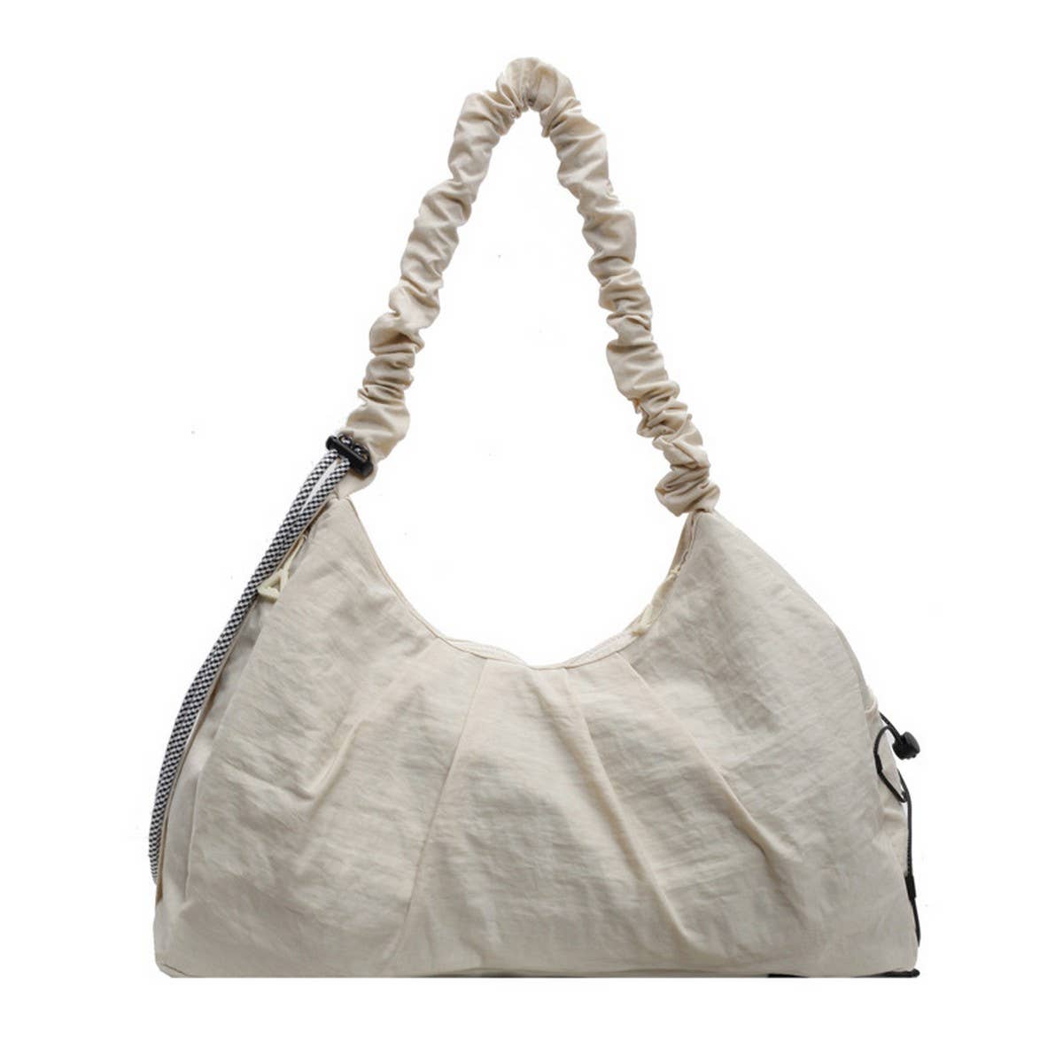 ARTISTIC SIMPLE PLEATED HANDBAG_CWAB3266