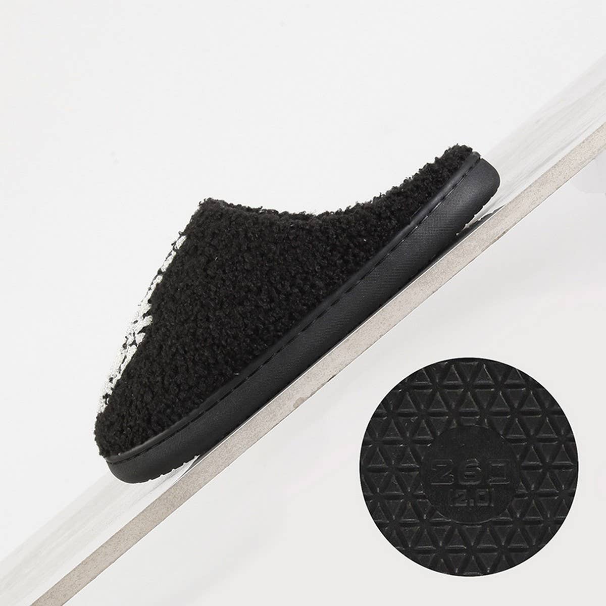 HALLOWEEN SKULL HAND WARM WINTER COTTON SLIPPERS