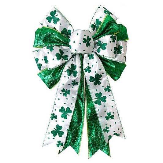 CWMM10221_PATRICK DAY GREEN SHAMROCK RIBBON