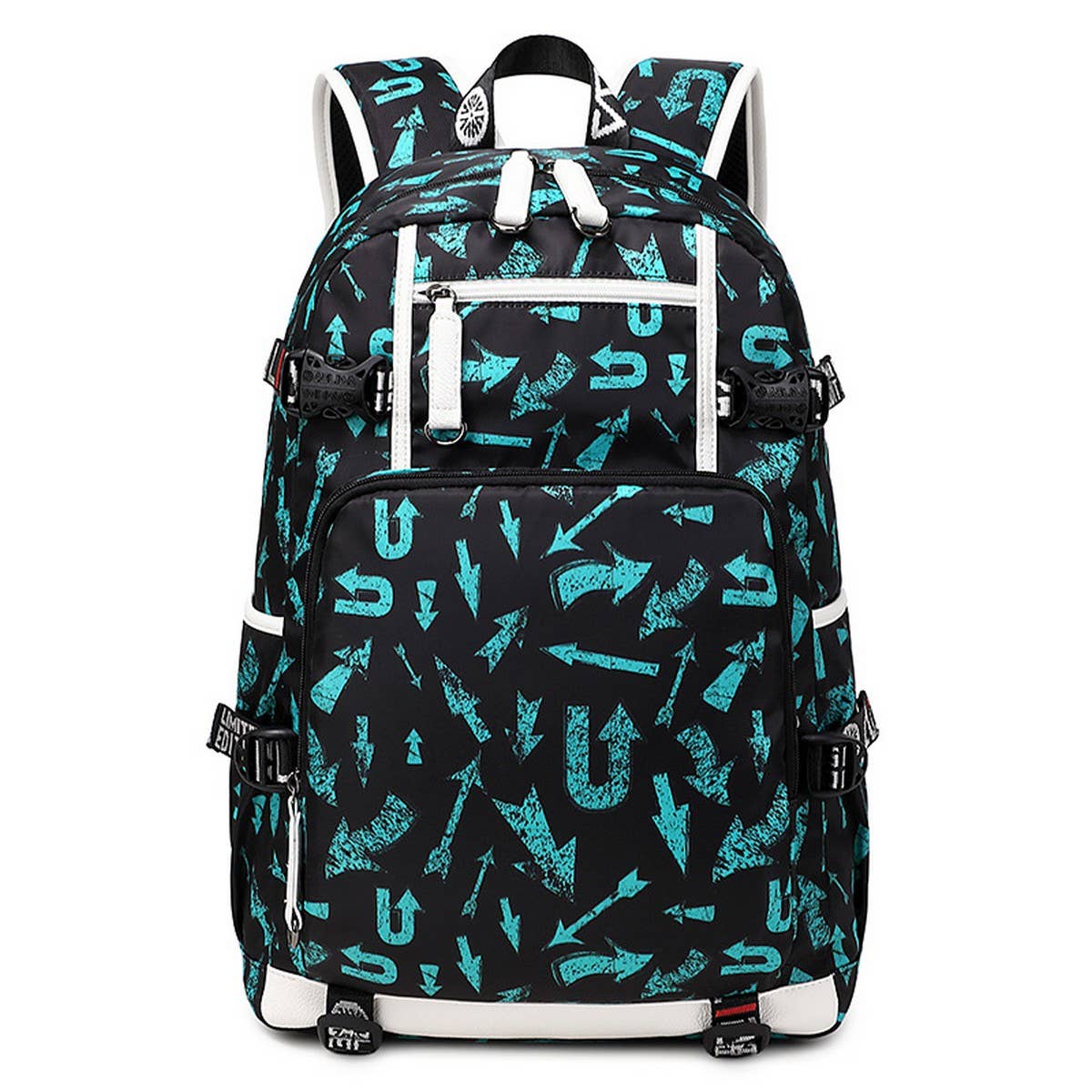 Backpacks for School ??Large & Stylish Heat Print_CWAB5387