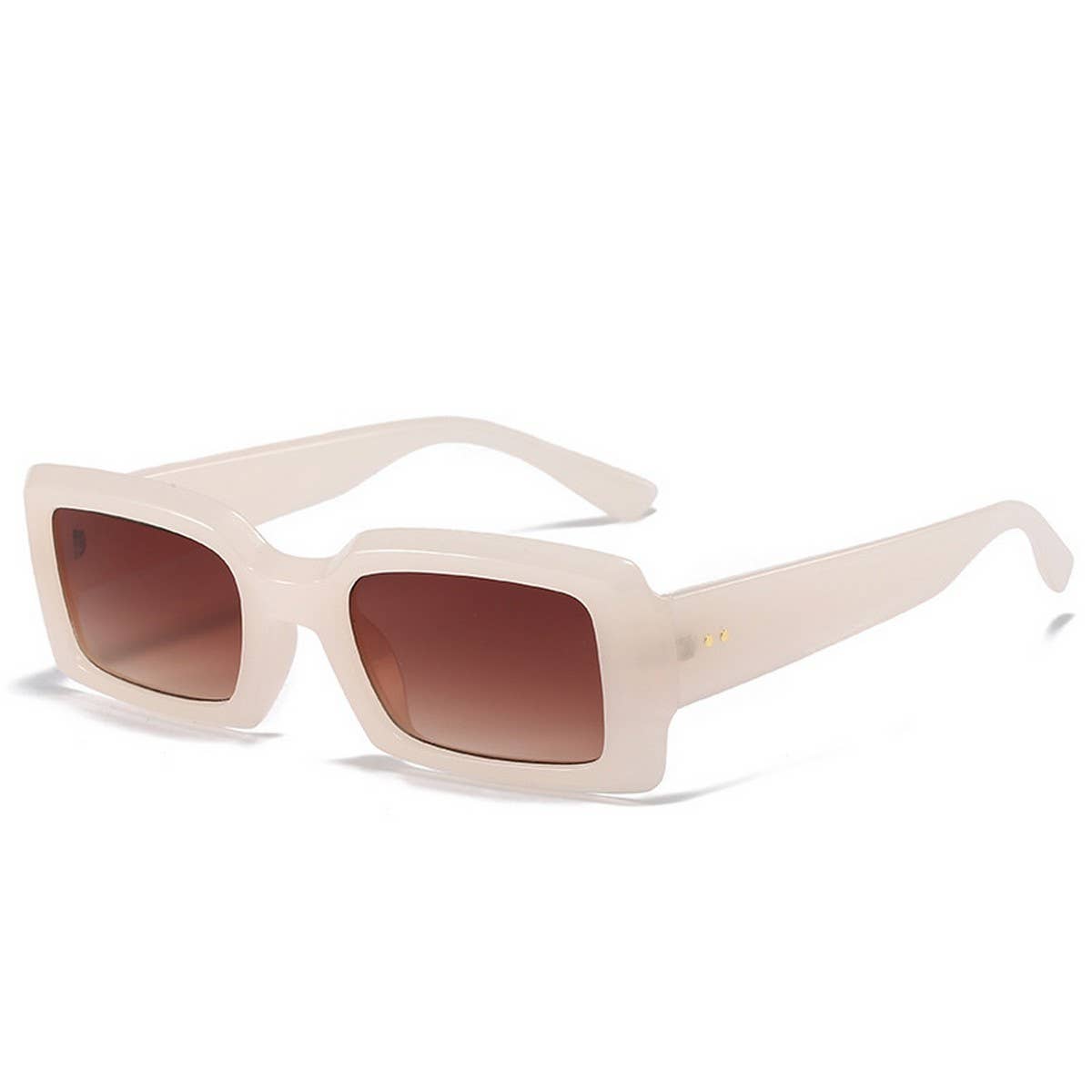 JELLY COLOR FRAME SQUARE BEACH SHADE SUNGLASSES