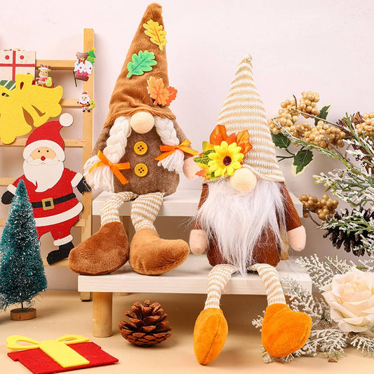 THANKSGIVING RUDOLPH DWARF DOLL FIGURINE PENDANT