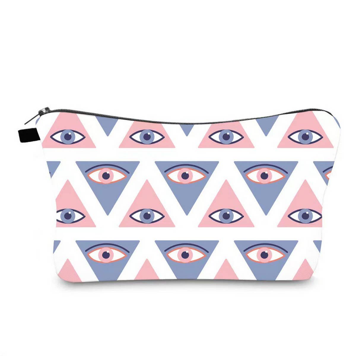 TRAVEL DEVIL'S EYE PRINT COSMETIC BAG_CWAB2252