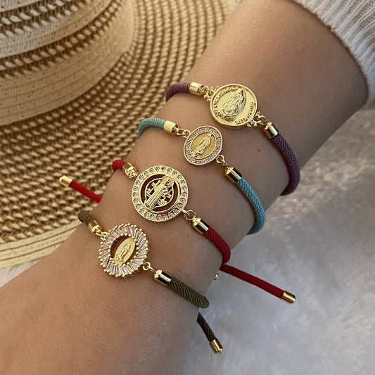 ADJUSTABLE COPPER MICRO-EMBELLISHED BRACELET_CWAHA0887