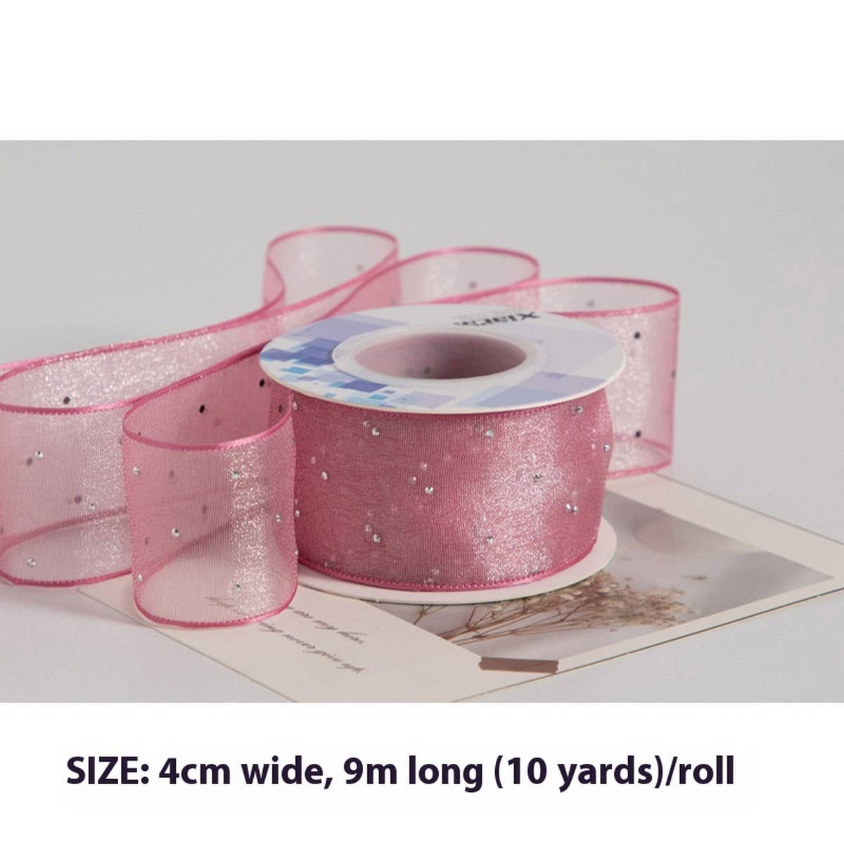 4CM HOT DIAMOND CRINKLE YARN DIY RIBBON_CWMM5750
