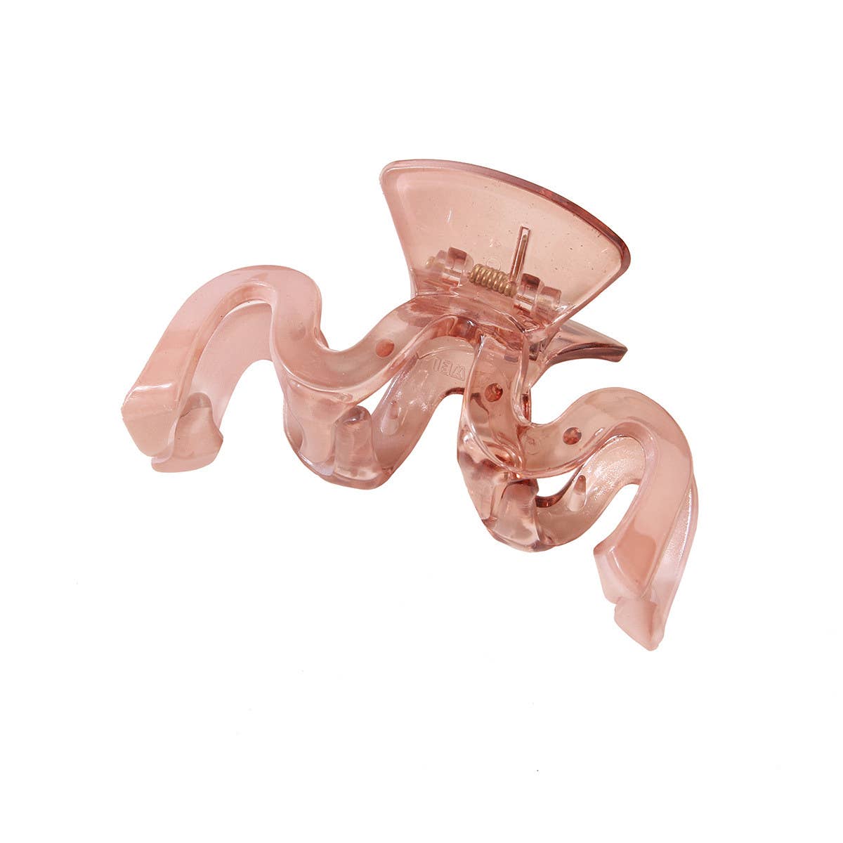 Wavy Back Hair Claw - Large Minimalist Shark Clip_CWAHA1051