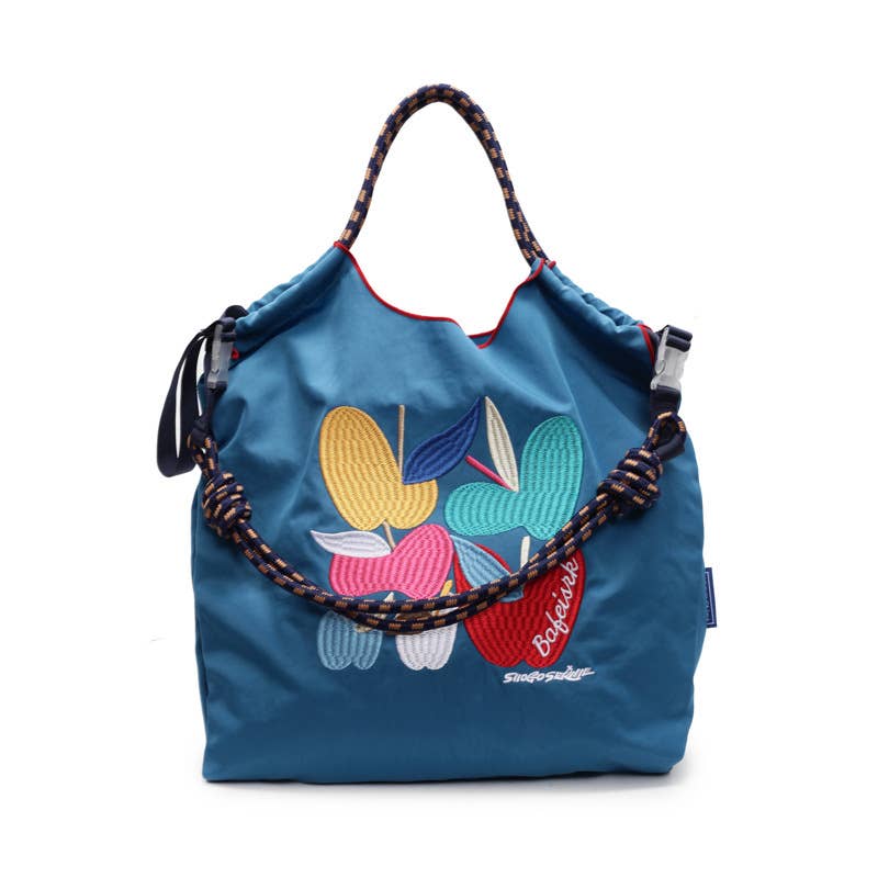 Cartoon embroidery versatile commuting bag
