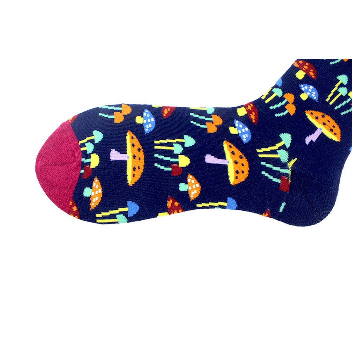 FUN CARTOON PRINTED MID-TUBE SOCKS CREW SOCKS_CWAH1118
